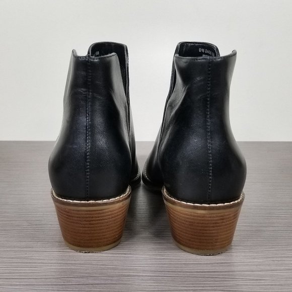 Cole Haan Abbot Cutout Ankle Booties, Black Leather, Womens Size 5.5 B - Picture 5 of 12